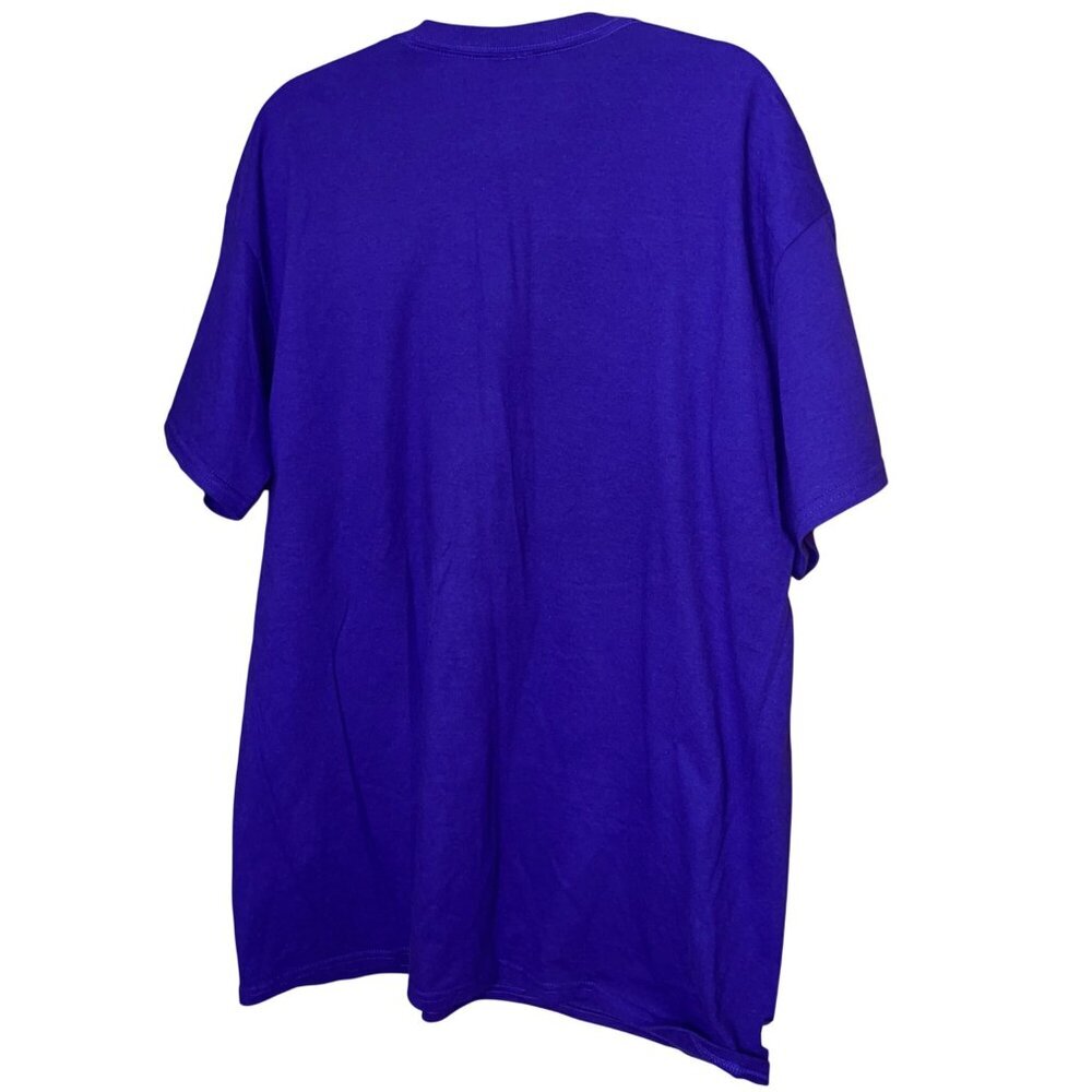 Los Angeles Lakers 2016 Opening Night Mens Size XL Purple Cotton Printed T-Shirt - Picture 7 of 8